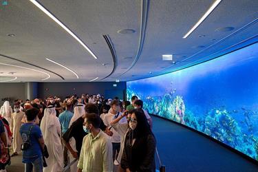 جناح المملكة في إكسبو 2020 دبي يبدأ استقبال زواره (صور)