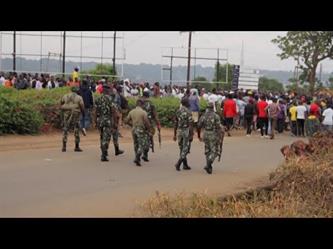 اشتباكات بين المتظاهرين وقوات الجيش في مالاوي