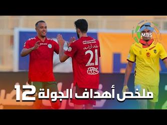 ملخص أهداف الجولة الـ12 من الدوري السعودي للمحترفين