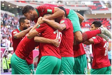 المنتخب المغربي يضمن تأهله لربع نهائي كأس العرب برباعية في مرمى الأردن (فيديو)
