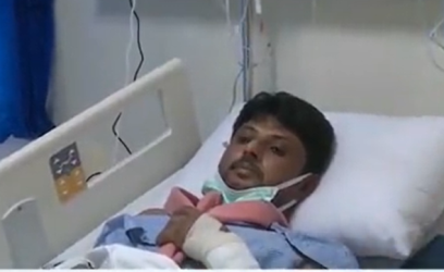 مواطن يروي تفاصيل إصابته في حـادث سقوط المقذوف الحـوثي بجازان