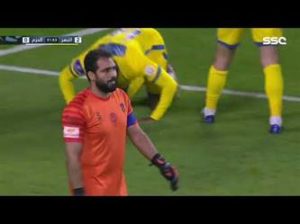 ملخص أهداف مباراة النصر 2 - 1 الحزم في دوري المحترفين