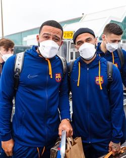 وصول بعثة برشلونة إلى الرياض استعدادا لكأس السوبر الإسباني (فيديو)