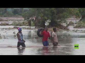 الفيضانات تجتاح مالاوي بسبب إعصار” آنا”