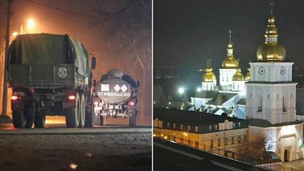بث مباشر.. العاصمة الأوكرانية كييف في اليوم الأول للغزو الروسي