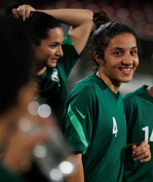 أخضر السيدات لكرة القدم يقص شريط مبارياته الدولية