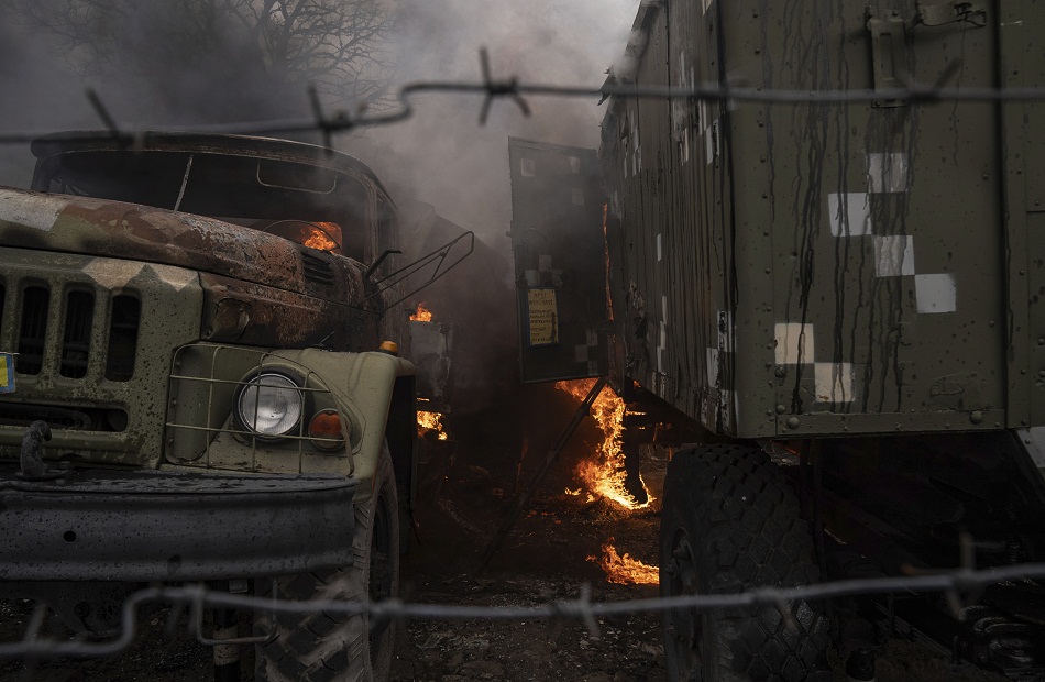تحطم طائرة نقل عسكرية روسية ومقتل طاقمها