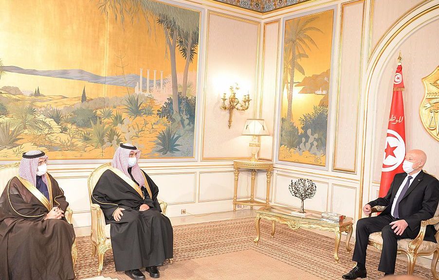رئيس الجمهورية التونسية يستقبل الرئيس التنفيذي للصندوق السعودي للتنمية