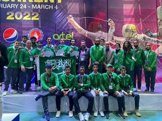 المنتخب السعودي للمبارزة يُحقق الميدالية البرونزية في بطولة آسيا