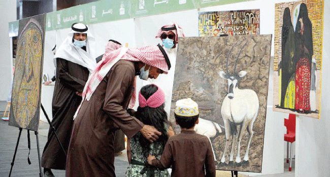 مهرجان ربيع محمية الملك سلمان بدومة الجندل يشهد عددًا كبيرًا من الزوَّار
