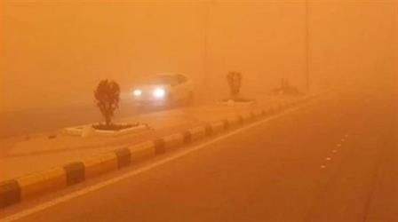 رُصدت بالأقمار الصناعية.. صورة متحركة لتأثر منطقة الرياض بالأتربة المثارة