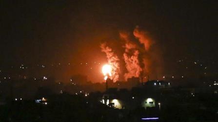 قصف جوي إسرائيلي على قطاع غزة
