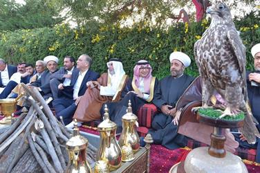 سفير المملكة لدى لبنان يستقبل وجهاء وشيوخ العشائر العربية (صور)
