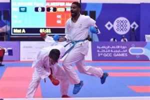 ثنائي أخضر الكاراتيه "الناشري" و "حامدي" يتأهلان لنهائي دورة الألعاب الخليجية (صور)