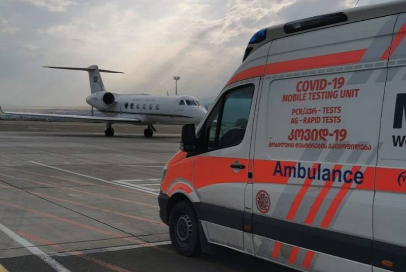 السفارة في جورجيا: طائرة إخلاء طبي لنقل مواطنة إلى المملكة لاستكمال علاجها