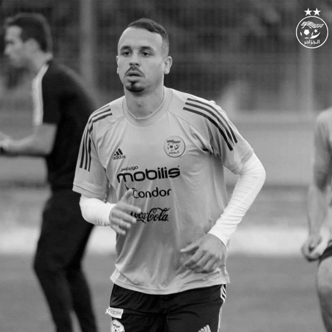وفاة لاعب المنتخب الجزائري بلال بن حمودة