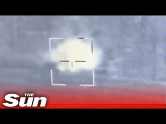 لحظة تدمير القوات الأوكرانية دبابات روسية بصواريخ موجهة