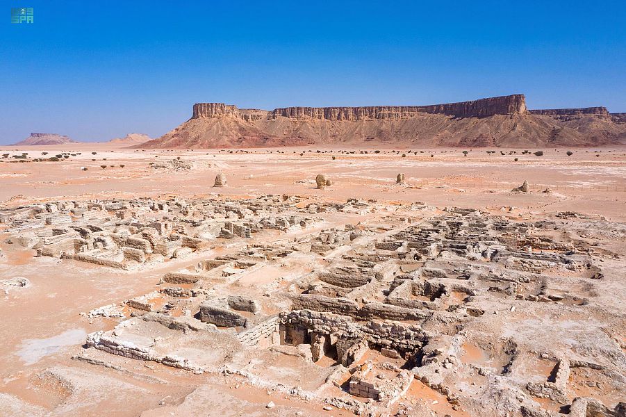 هيئة التراث تكشف عن نتائج جديدة لموقع الفاو الأثري جنوب غرب منطقة الرياض