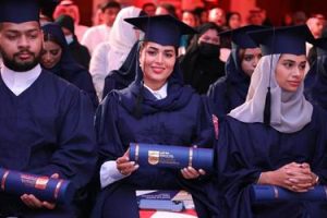 تحت شعار "الفرحة فرحتان".. تخريج الدفعة الرابعة من كلية الأمير محمد بن سلمان للإدارة وريادة الأعمال