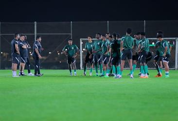 أخضر الشباب يفتتح معسكره في الدمام استعدادًا لتصفيات كأس آسيا
