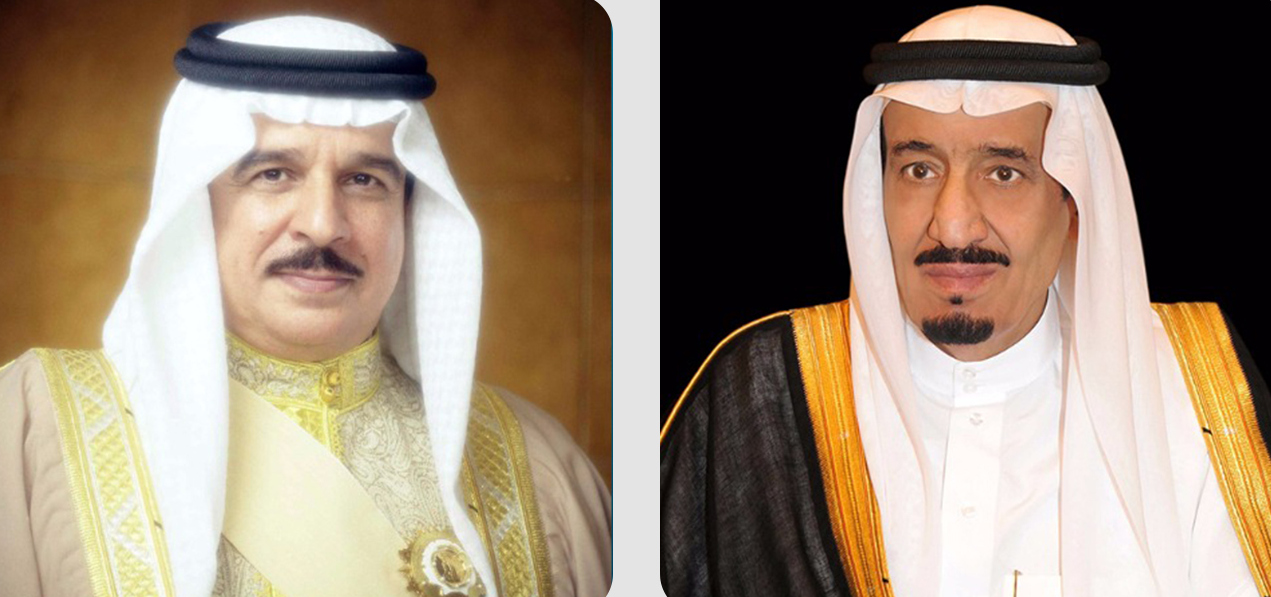 القيادة البحرينية تهنئ خادم الحرمين وولي العهد بمناسبة اليوم الوطني الـ 92