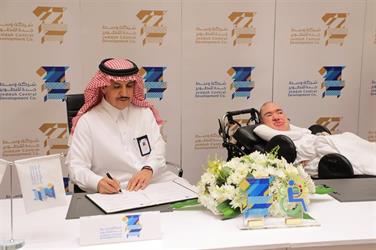 توقيع اتفاقية وعقد شراكة بين “وسط جدة للتطوير” و”جمعية الإرادة” لدعم الموهوبين من ذوي الإعاقة