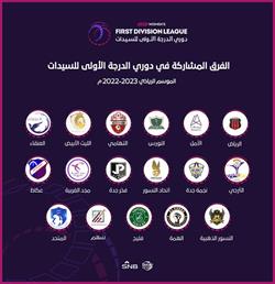 الإعلان عن جدول مباريات دوري الدرجة الأولى لكرة قدم السيدات 2022-2023
