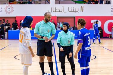 سيدات الهلال يبدأن رحلتهن في دورة الألعاب السعودية بفوز كبير أمام الهمة