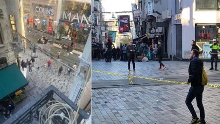 فيديوهات انفجار وسط إسطنبول يُسفر عن وقوع قتلى وجرحى