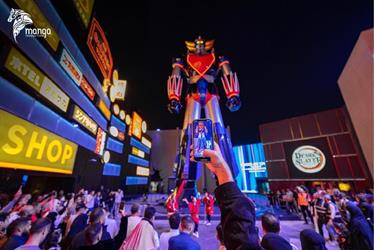 تدشين مجسم “جريندايزر” الأضخم على مستوى العالم في الرياض