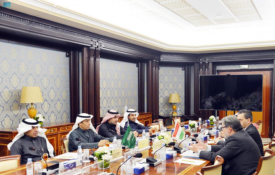 لجنة الصداقة السعودية المجرية تعقد اجتماعاً مع السفير المجري لدى المملكة
