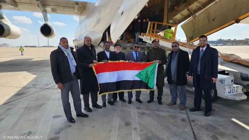 السودان يرسل إلى سوريا طائرة مساعدات للمتضررين من الزلزال