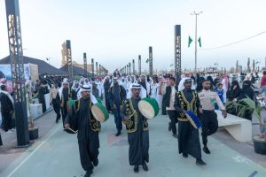 بلدية محافظة الخرج تحتفل بيوم التأسيس بفعاليات متنوعة وعروض تراثية