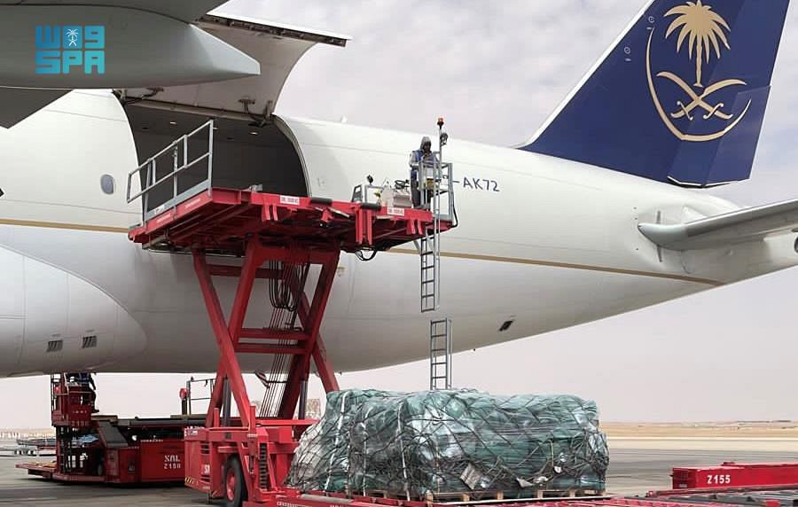 مغادرة الطائرة الإغاثية السعودية الـ12 إلى مطار غازي عنتاب لمساعدة ضحايا زلزال سورية وتركيا
