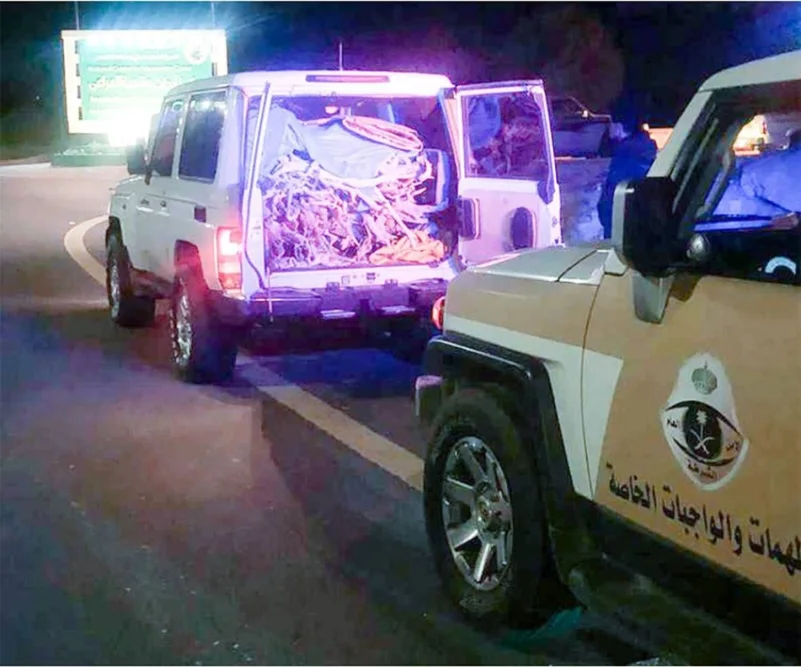 شرط المناطق بالأمن العام في مكة المكرمة وجازان وحائل تضبط 5 مخالفين لنظام البيئة
