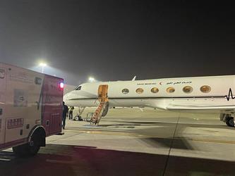 نقل مواطن عبر الإخلاء الطبي الجوي من دبي إلى المملكة