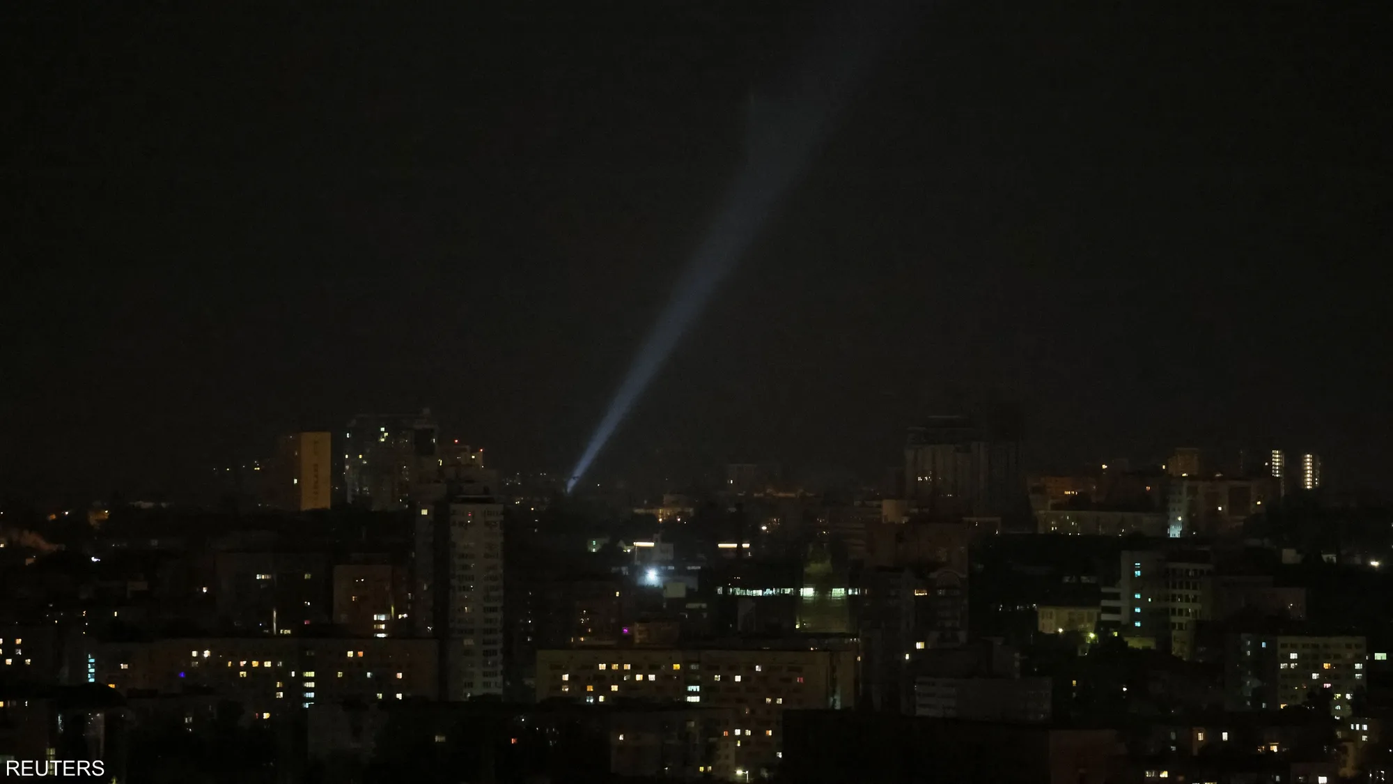 أوكرانيا.. كييف تتعرض لهجوم روسي بطائرات مسيرة