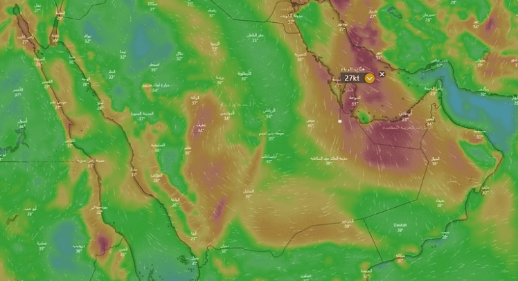 “الحصيني” يقرأ في النماذج العددية للطقس.. أربعاء ماطر على هذه المناطق