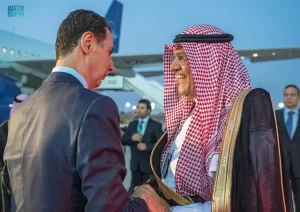 الرئيس السوري يغادر جدة