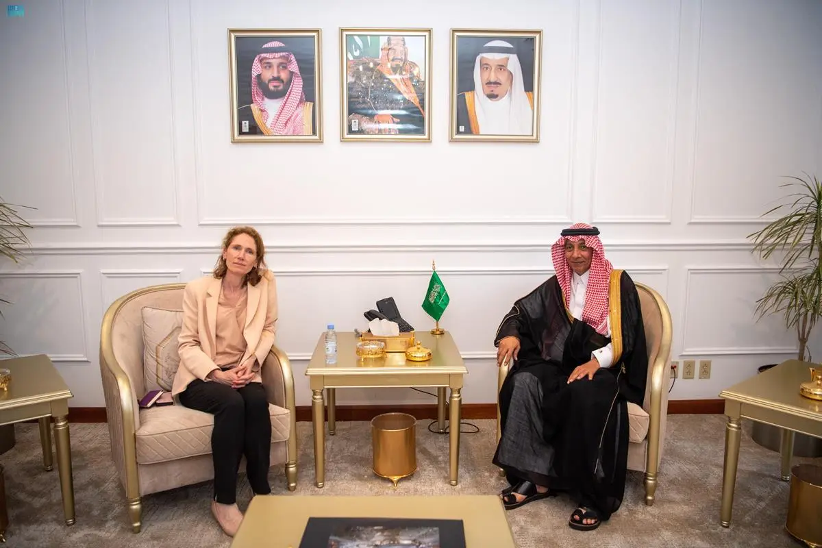 مدير فرع وزارة الخارجية بمنطقة مكة المكرمة يستقبل نائبة السفير البريطاني لدى المملكة