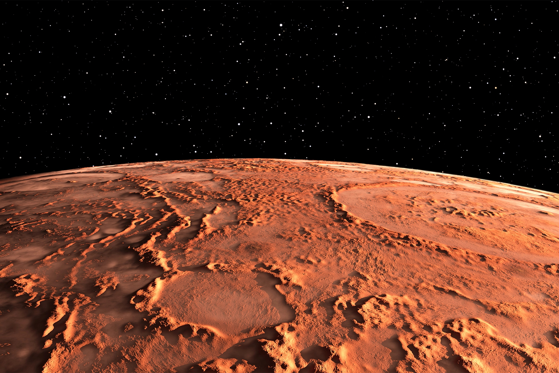 الأمطار تؤثر على أول بث مباشر من المريخ
