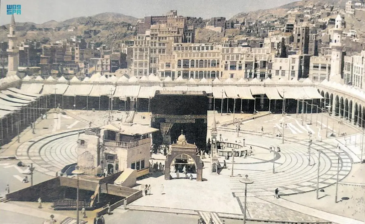عمارة المسجد الحرام في عهد الملك عبدالعزيز