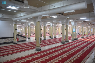 مسجد الخيف يستقبل الحجاج في “التروية”
