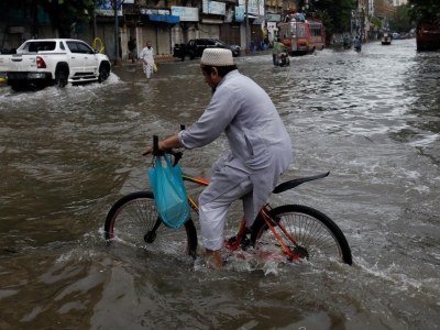 101 قتيل ضحايا الأمطار في باكستان