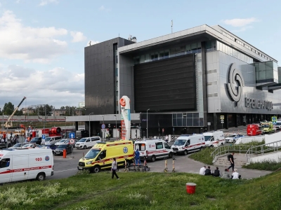 14 قتيلاً وجريحاً في انفجار مركز تجاري بموسكو