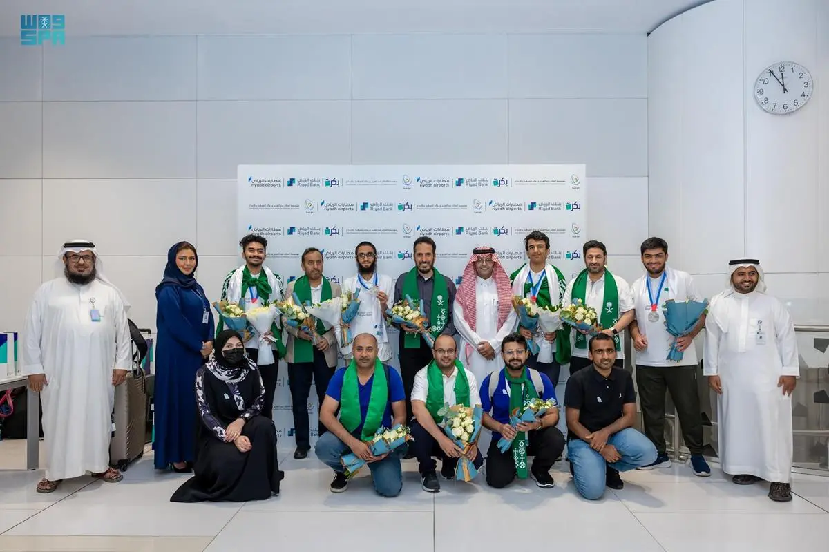 المنتخب السعودي للكيمياء يصل إلى أرض الوطن بعد تحقيقه 4 جوائز عالمية في أولمبياد الكيمياء الدولي 2023