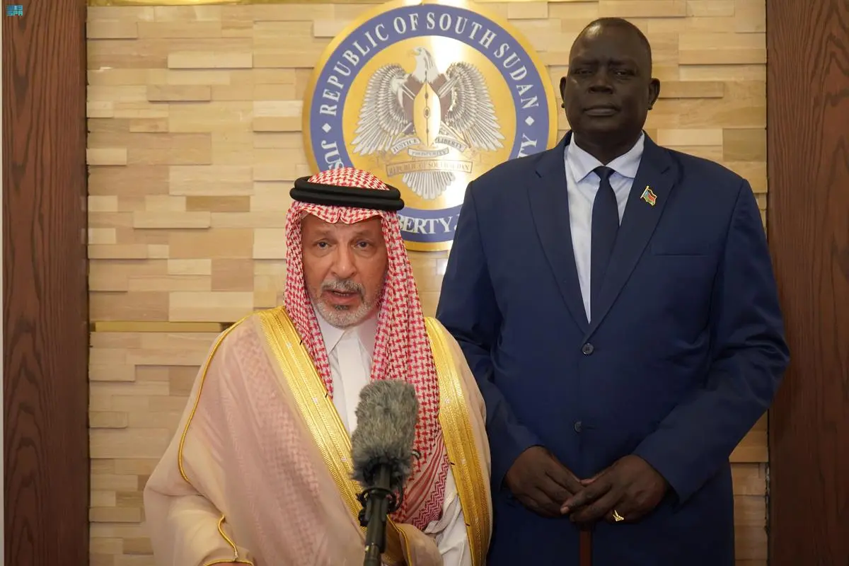 المستشار قطان يلتقي وزير خارجية جنوب السودان
