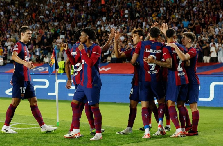 برشلونة يكتسح ضيفه أنتويرب بخماسية في دوري أبطال أوروبا