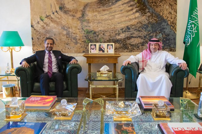 نائب وزير الخارجية يستقبل سفير جمهورية جيبوتي لدى المملكة