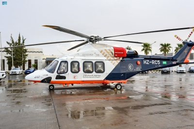 "الهلال الأحمر" يبحث عن مشغل لـ"الإسعاف الجوي"